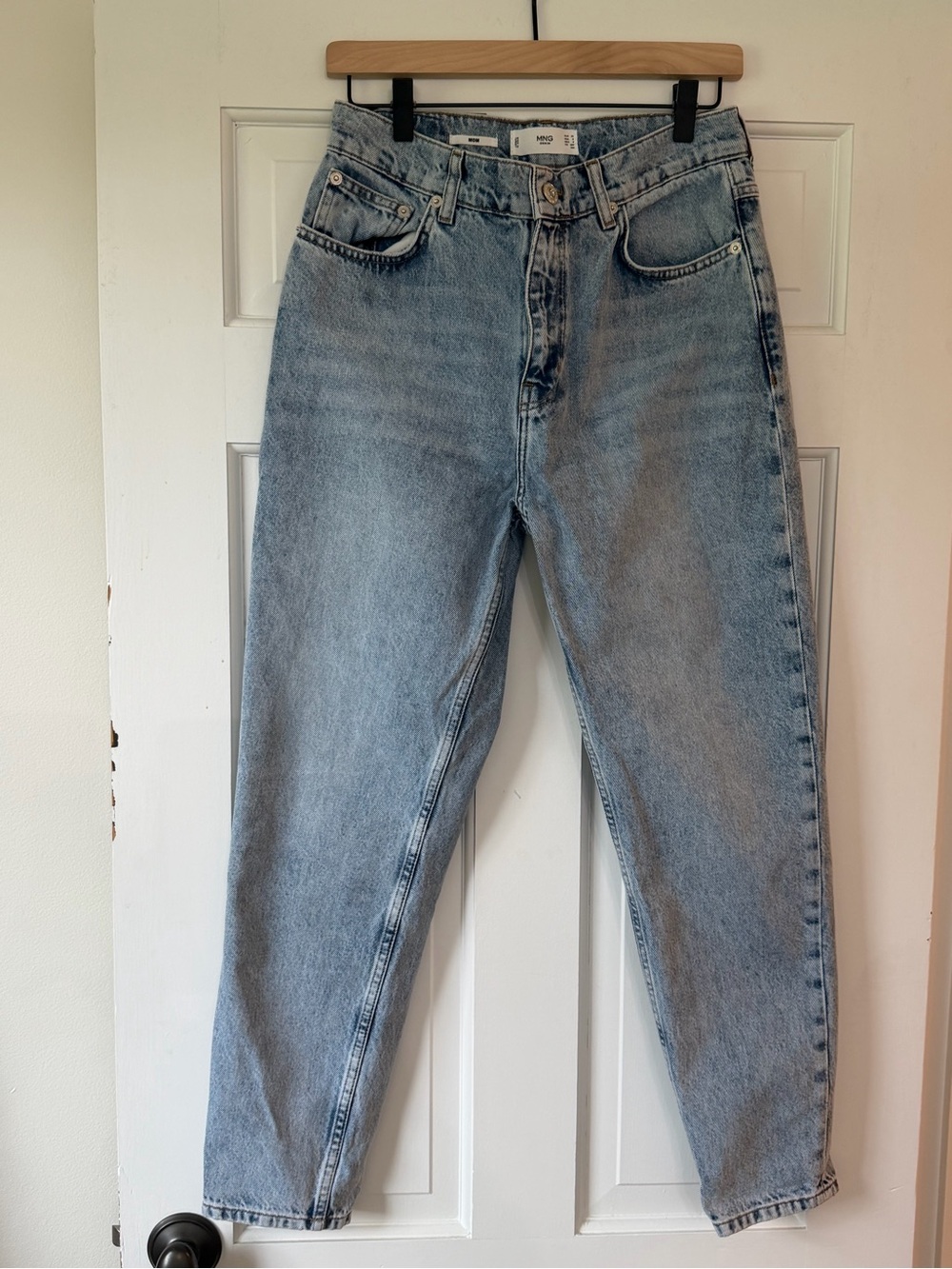 Mango Light Blue Mom Jeans